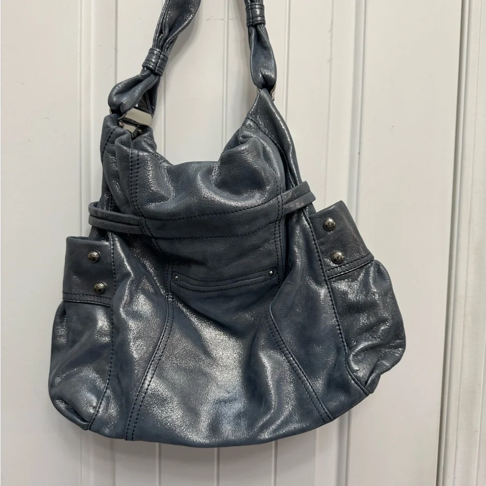 B Markowsky Elegant Gray Women's Handbag - NWT - Picture 4 of 8